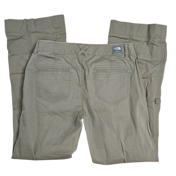 The North Face Womens  |Convertible Roll Up Quick Dry Hiking Pants Beige Size 8 - Picture 3 of 15